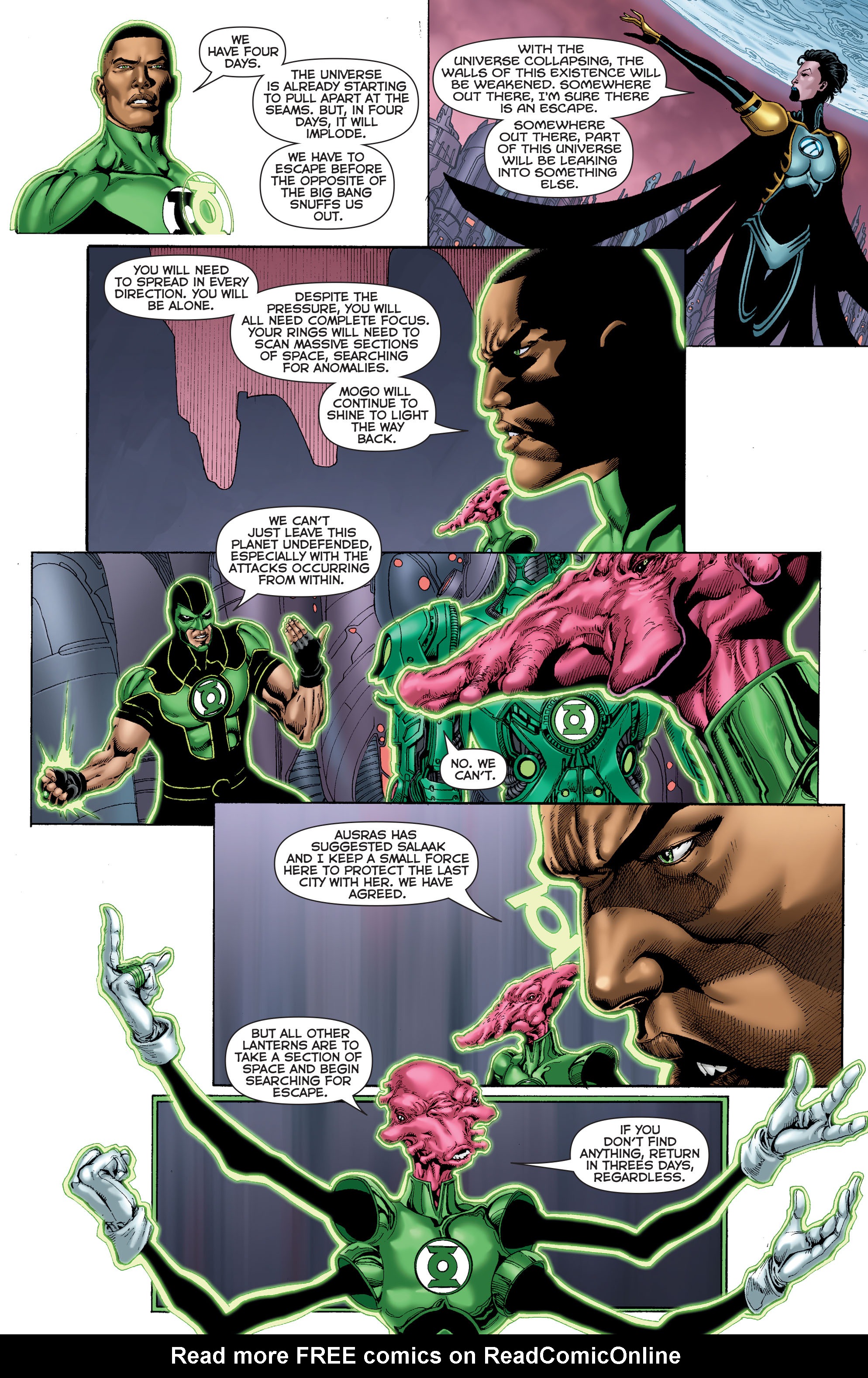 Read online Green Lantern Corps: Edge of Oblivion comic -  Issue #3 - 11
