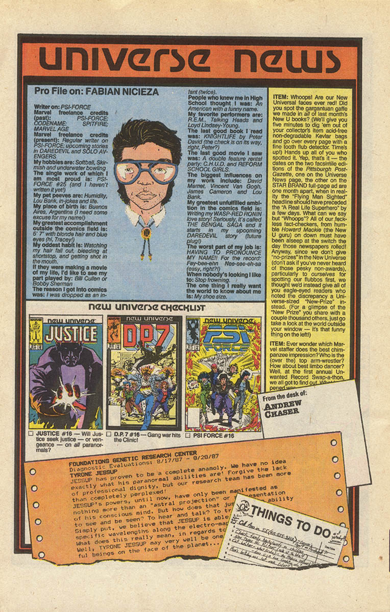 Read online Justice (1986) comic -  Issue #16 - 21