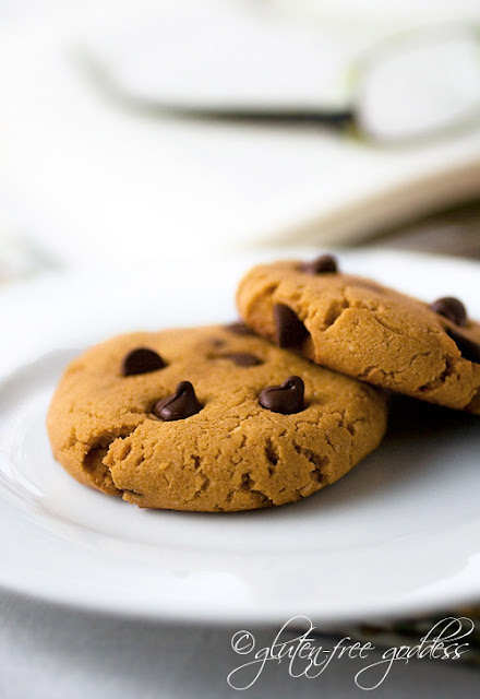 Pumpkin Chocolate Chip Cookies- Gluten-Free Recipe
