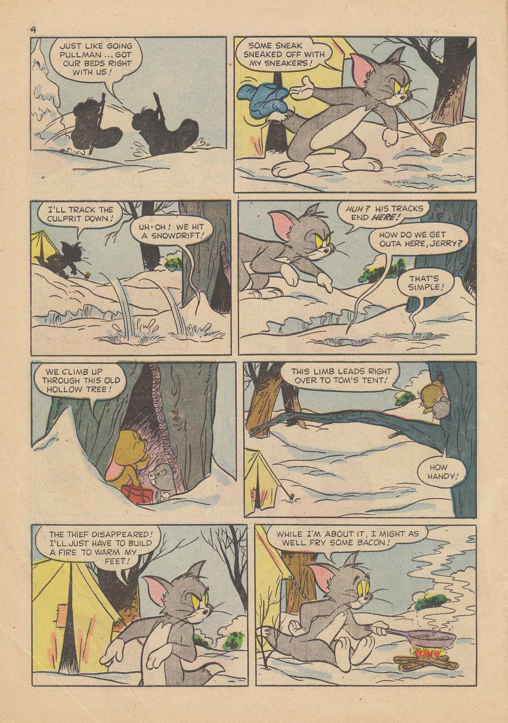Read online M.G.M.'s Tom and Jerry's Winter Fun comic -  Issue #4 - 7