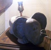 JOJO MON ELEPHANT LAMPE