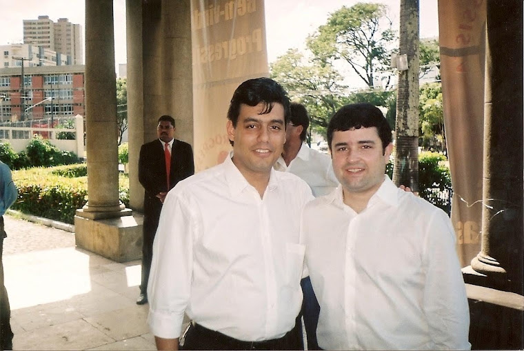 YURY FERREIRA E DEPUTADO FEDERAL EDUARDO DA FONTE.