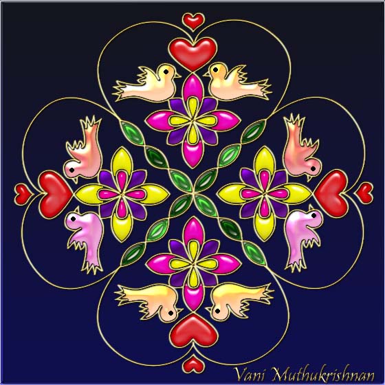 My Kolam Valentine's day Special