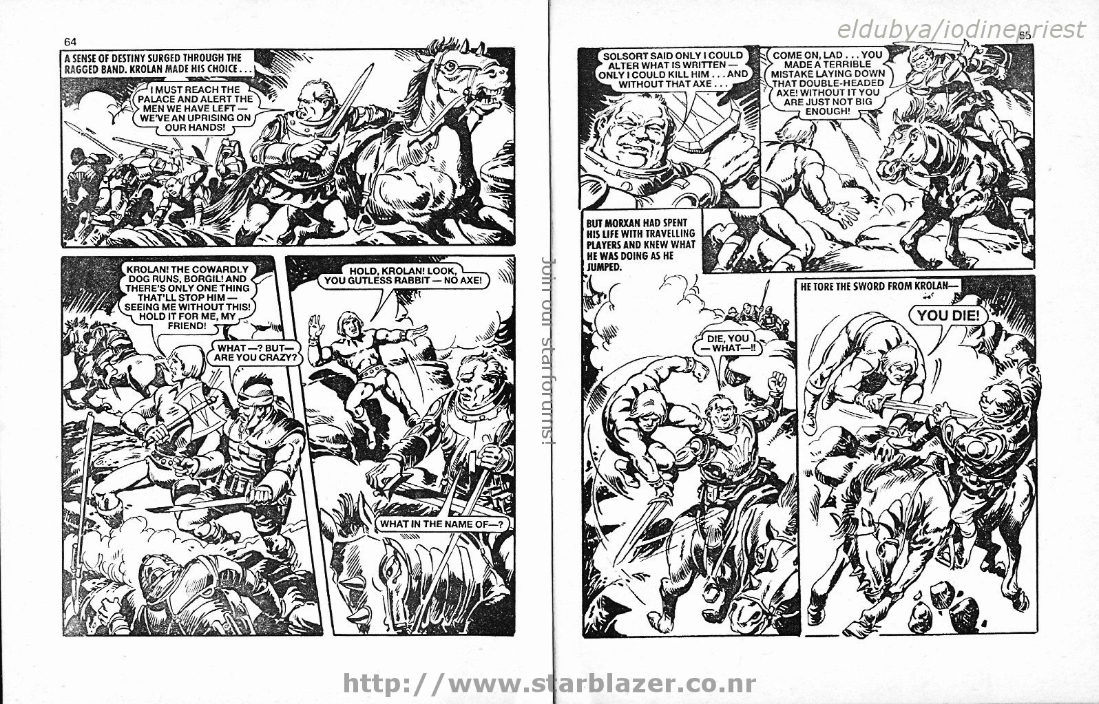 Read online Starblazer comic -  Issue #193 - 34