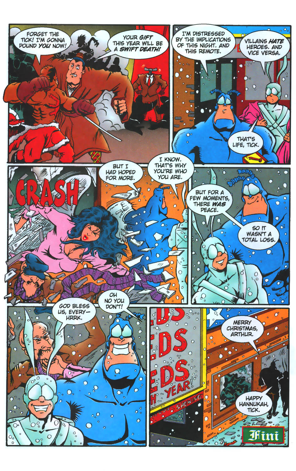 Read online The Tick's Big Xmas Trilogy comic -  Issue #3 - 23
