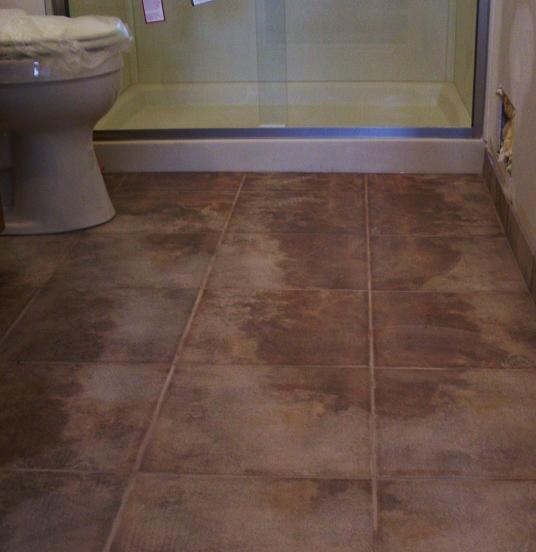 Kitchens & Baths by D'Zyne: Bathroom floor tile adventures: "I see