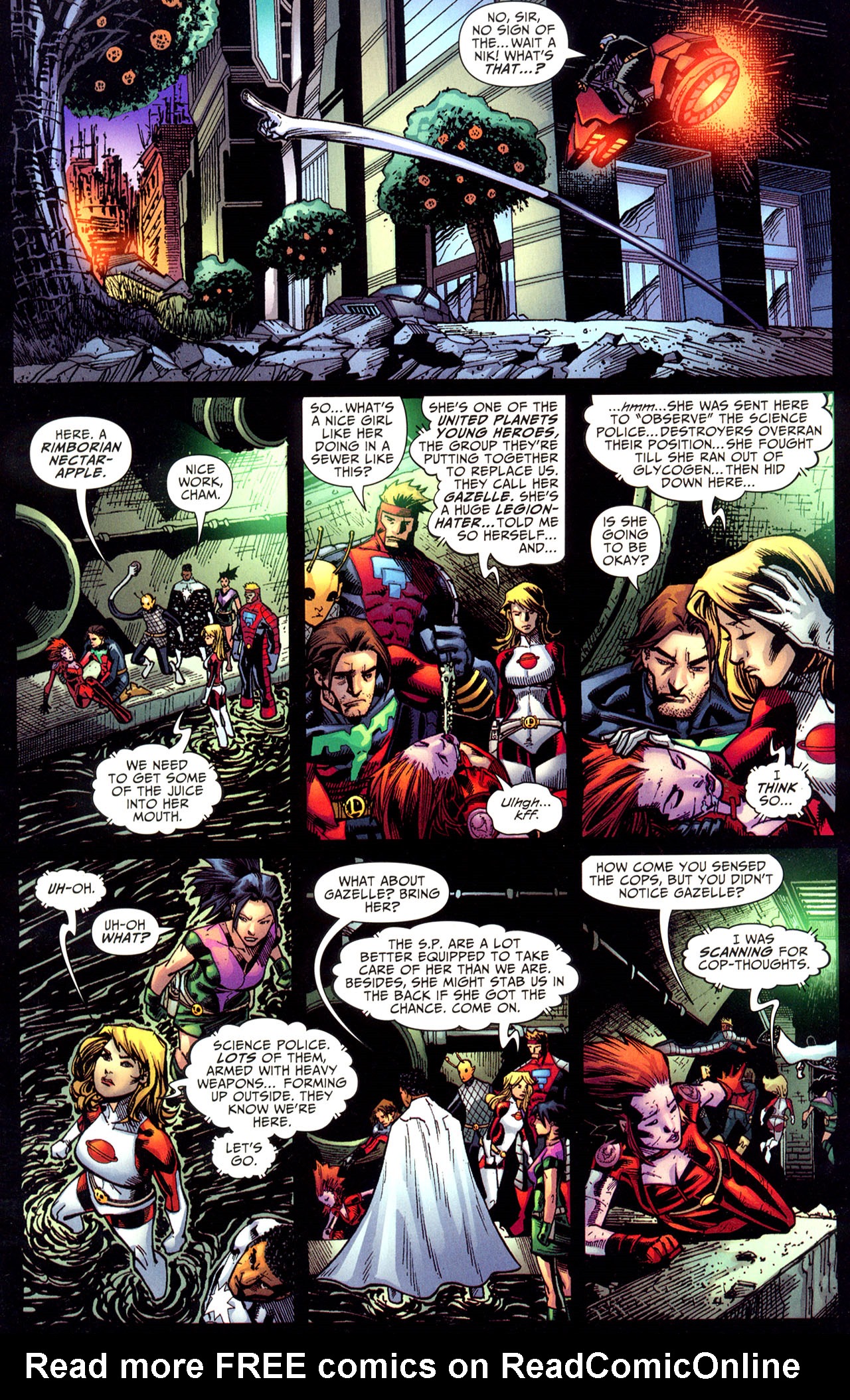Read online Legion of Super-Heroes (2005) comic -  Issue #43 - 12