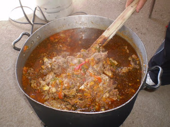 Cordero a la cacerola una especialidad de los amigos de la FECOAGRO en San Juan