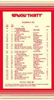 KHJ Thirty No. 440 - December 4, 1973