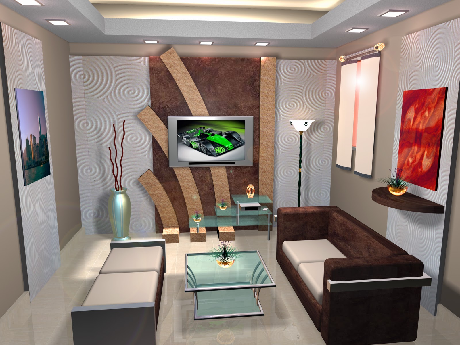 Zuan Interior Works Unique Tv Console