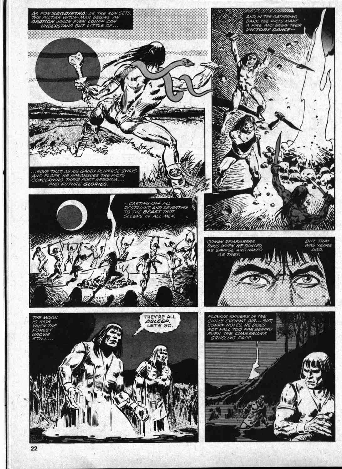 Read online The Savage Sword Of Conan comic -  Issue #46 - 21