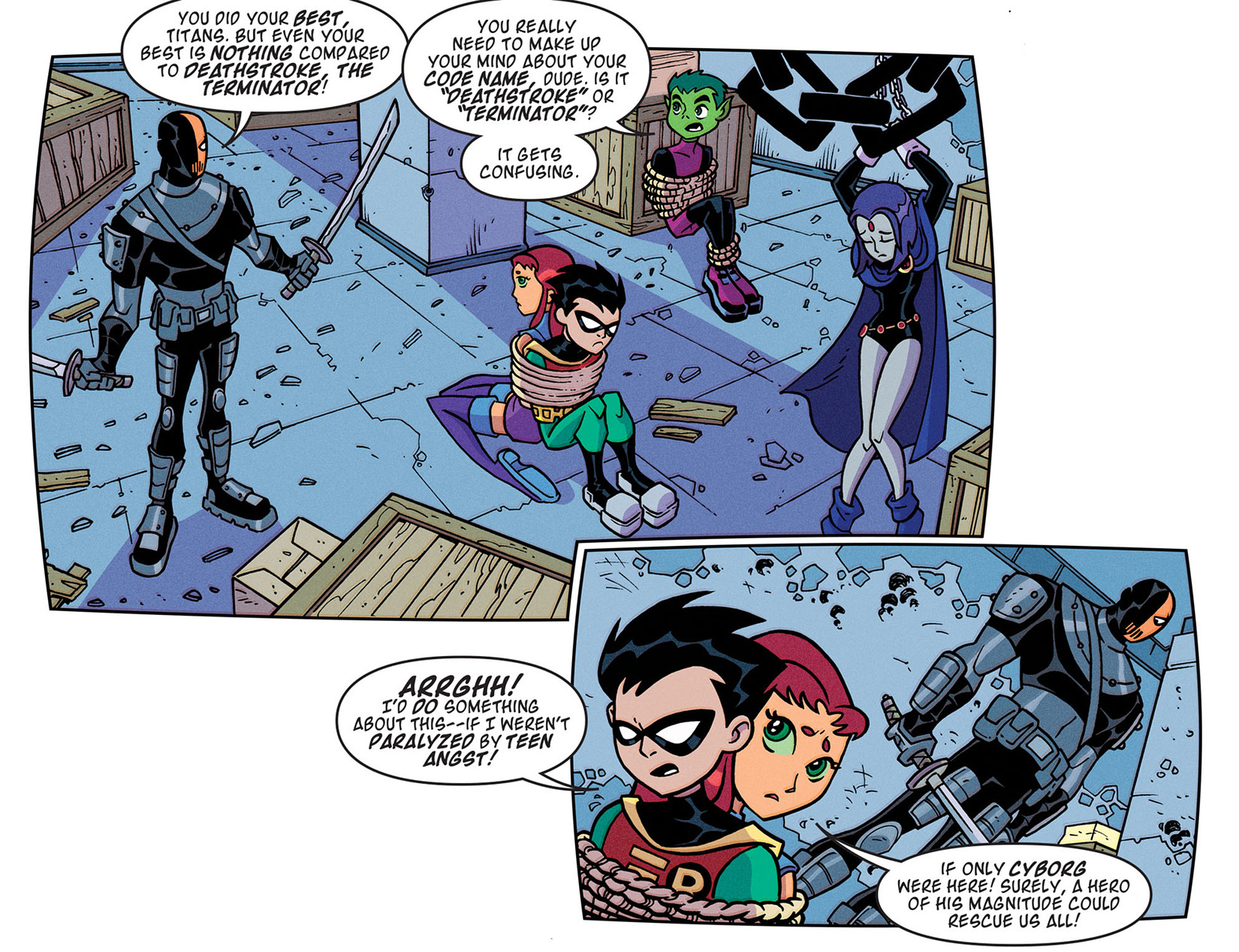Read online Teen Titans Go! (2013) comic -  Issue #35 - 17
