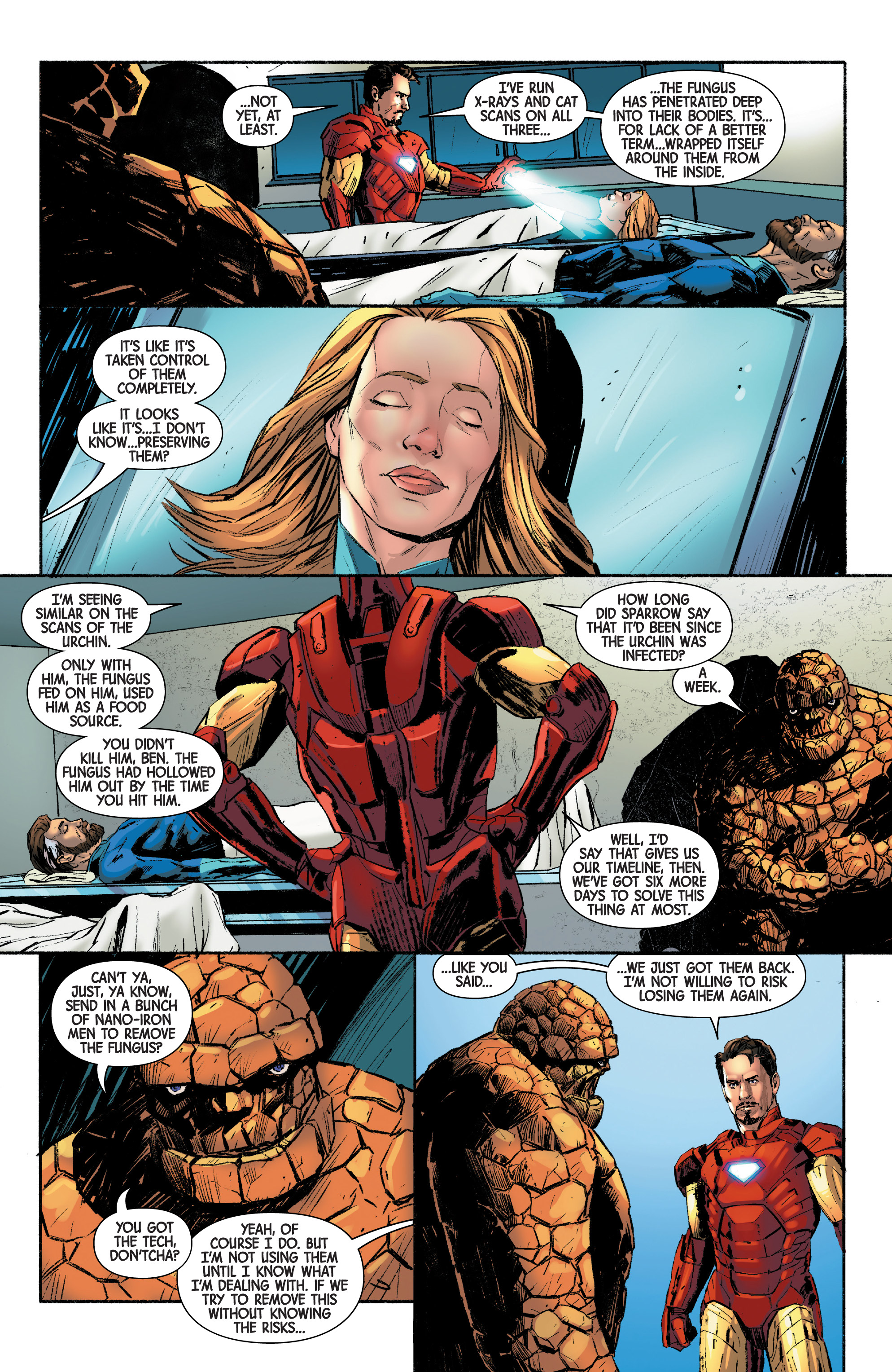 Read online Contagion comic -  Issue #3 - 12