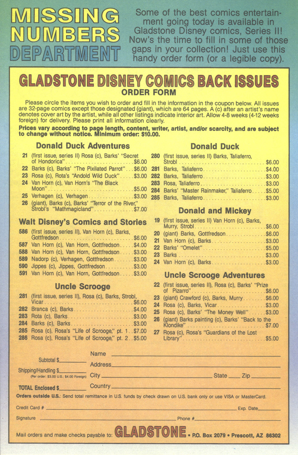 Read online Walt Disney's Uncle Scrooge Adventures comic -  Issue #29 - 32