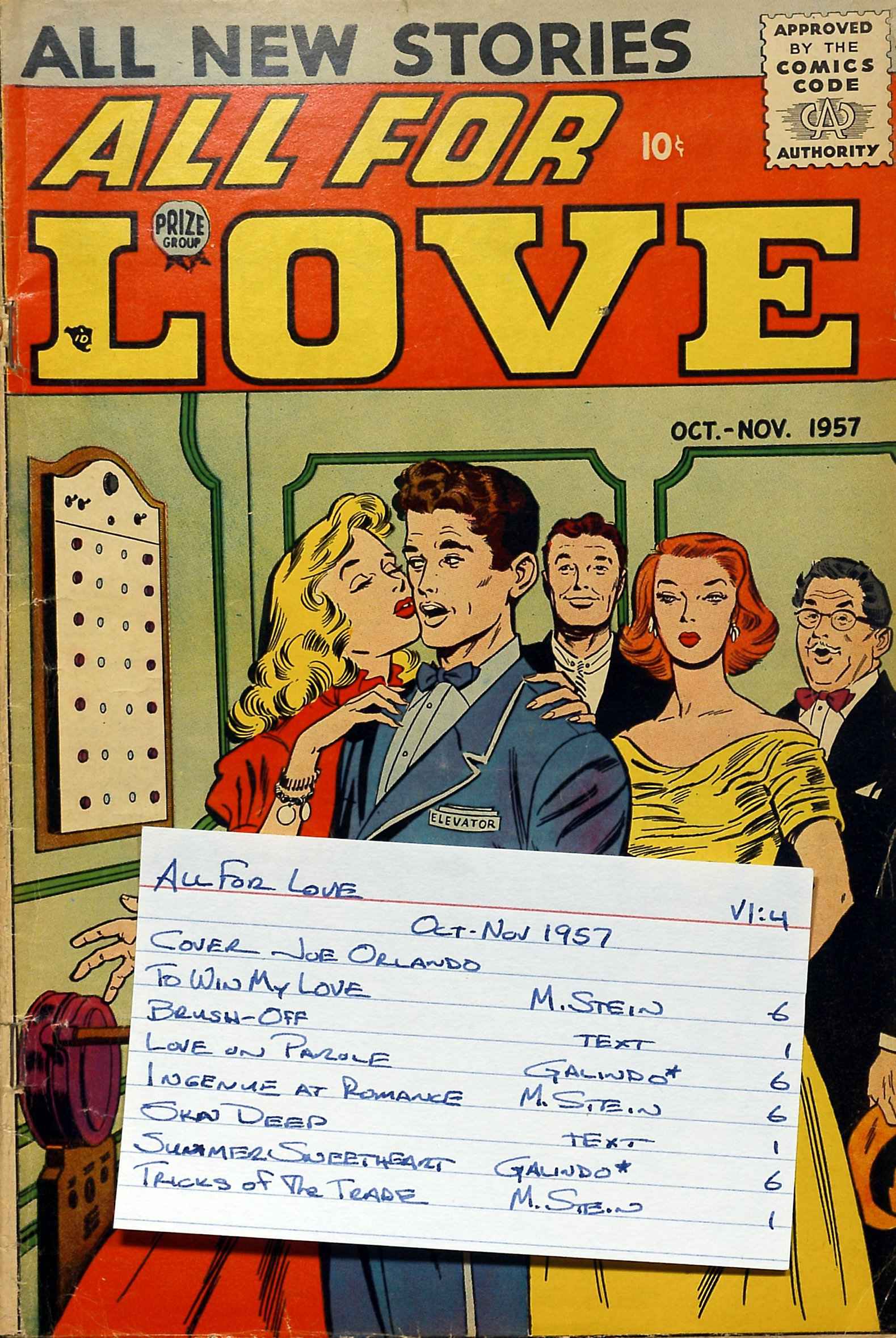 Read online All For Love comic -  Issue #4 - 37