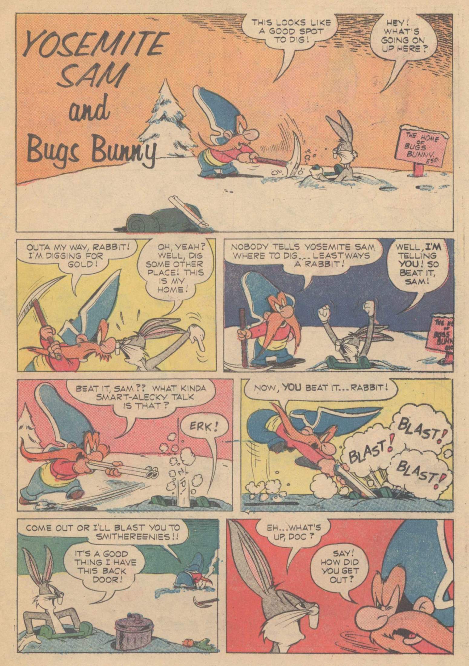 Read online Yosemite Sam and Bugs Bunny comic -  Issue #2 - 23