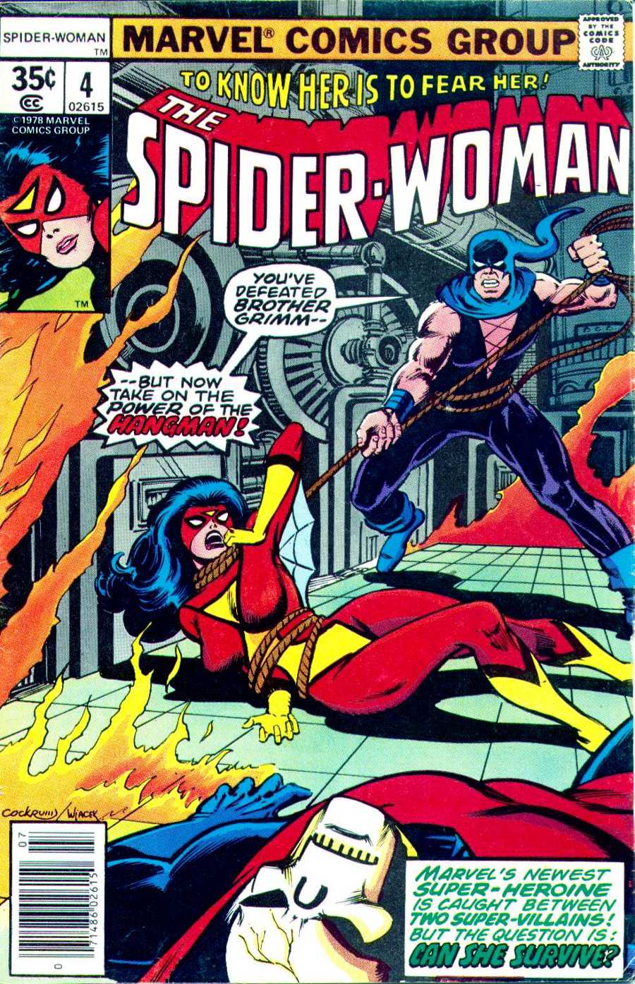 Read online Spider-Woman (1978) comic -  Issue #4 - 1
