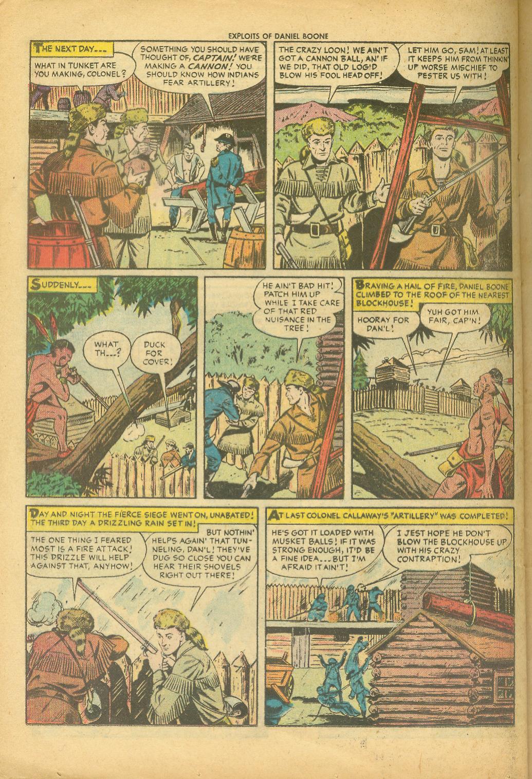 Read online Exploits of Daniel Boone comic -  Issue #1 - 24
