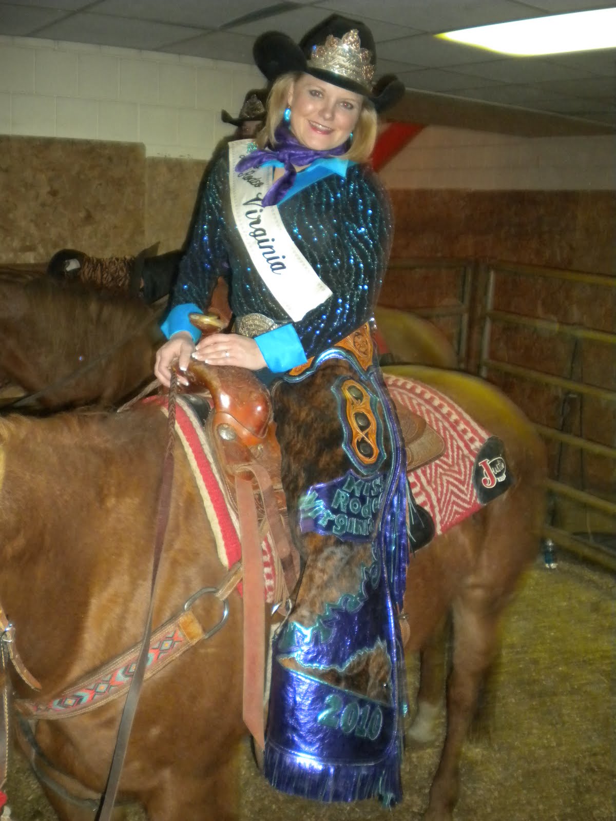Anita Moorhead Miss Rodeo Virginia 2010: Black Hills Stock Show
