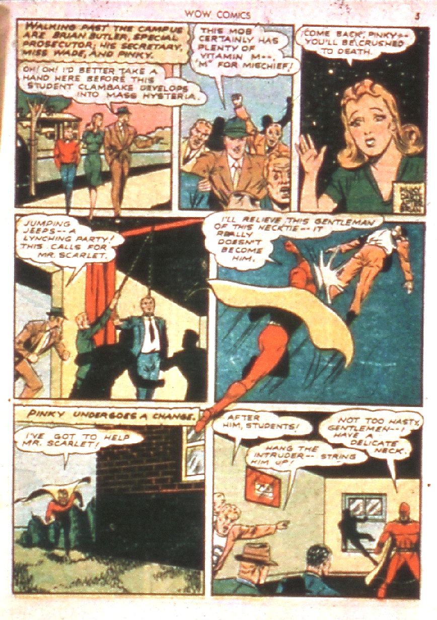 Read online Wow Comics comic -  Issue #5 - 5