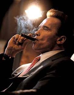 California's economy crumbles while Schwarzenegger smokes