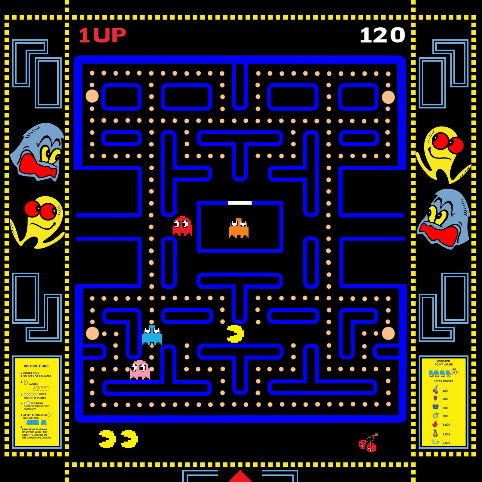 original pac man ending original pac man ending