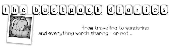 the backpack diaries