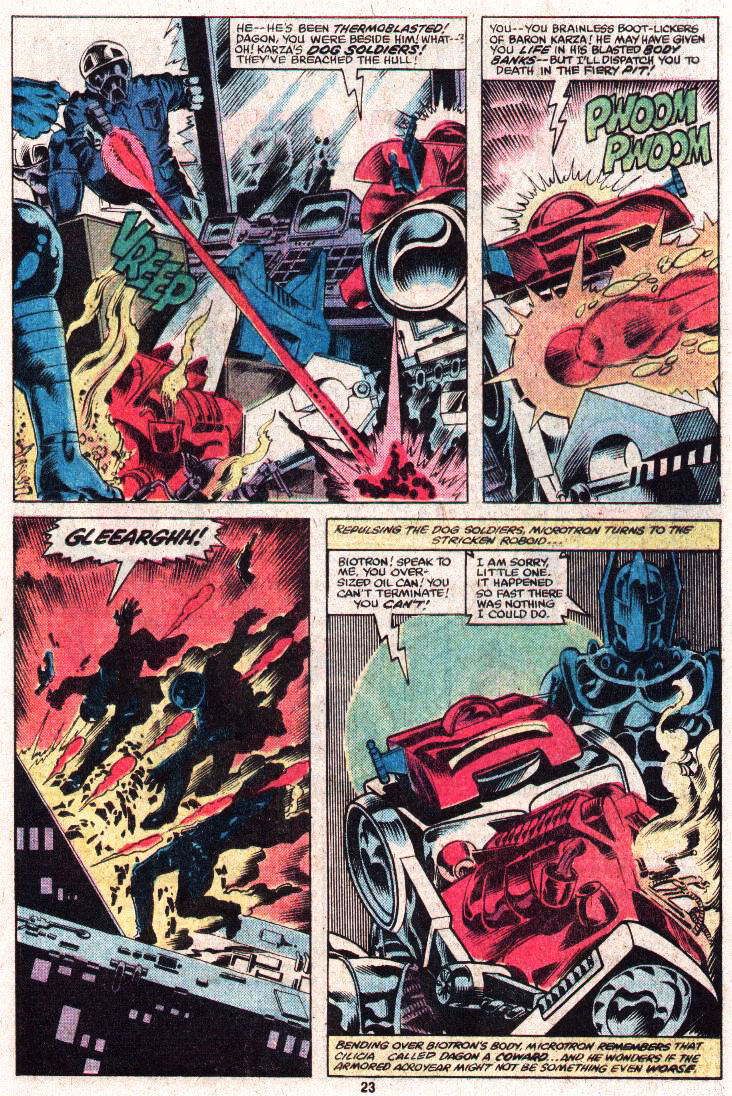 Read online Micronauts (1979) comic -  Issue #27 - 19