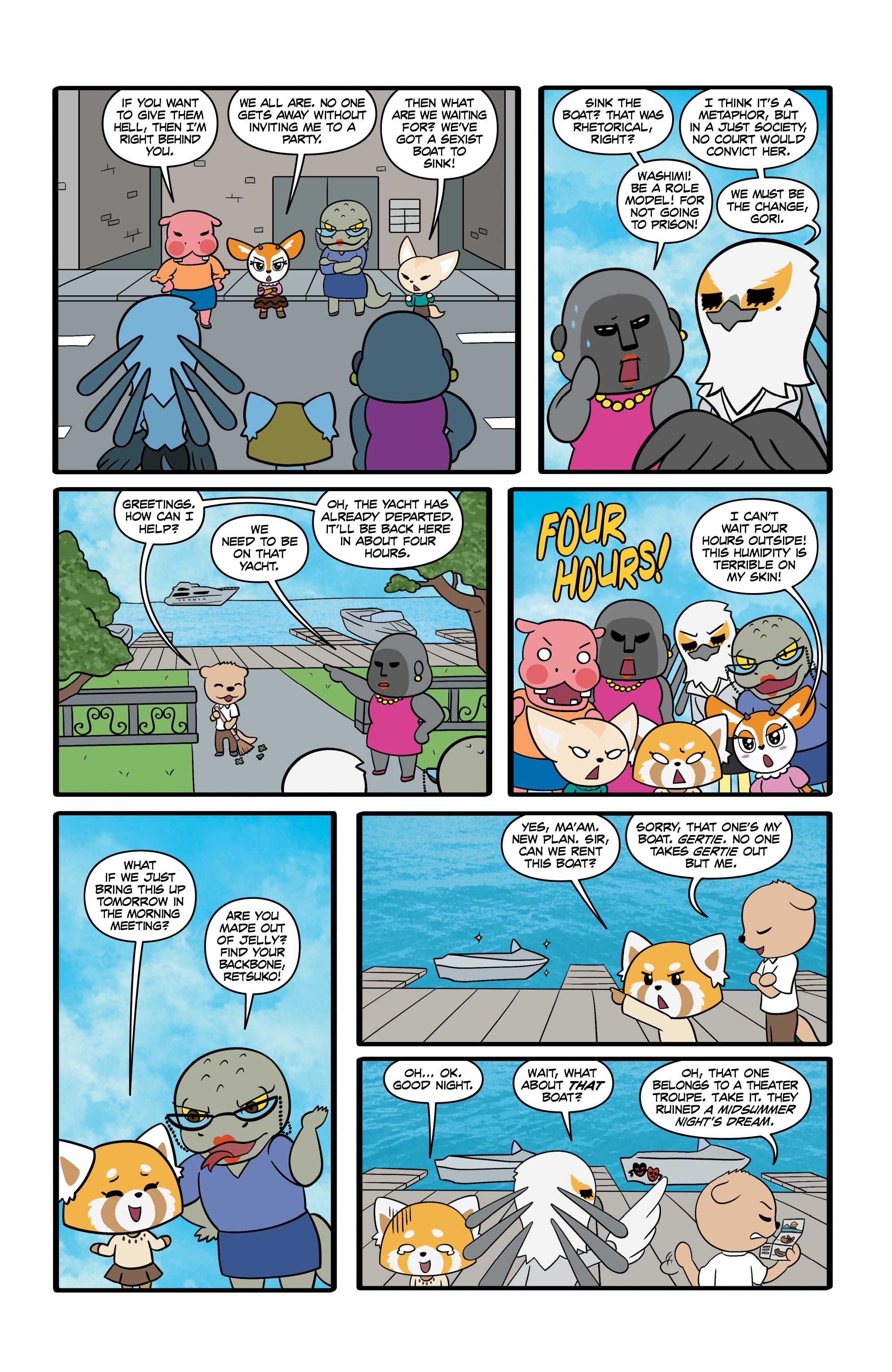 Read online Aggretsuko: Meet Her World comic -  Issue #2 - 13