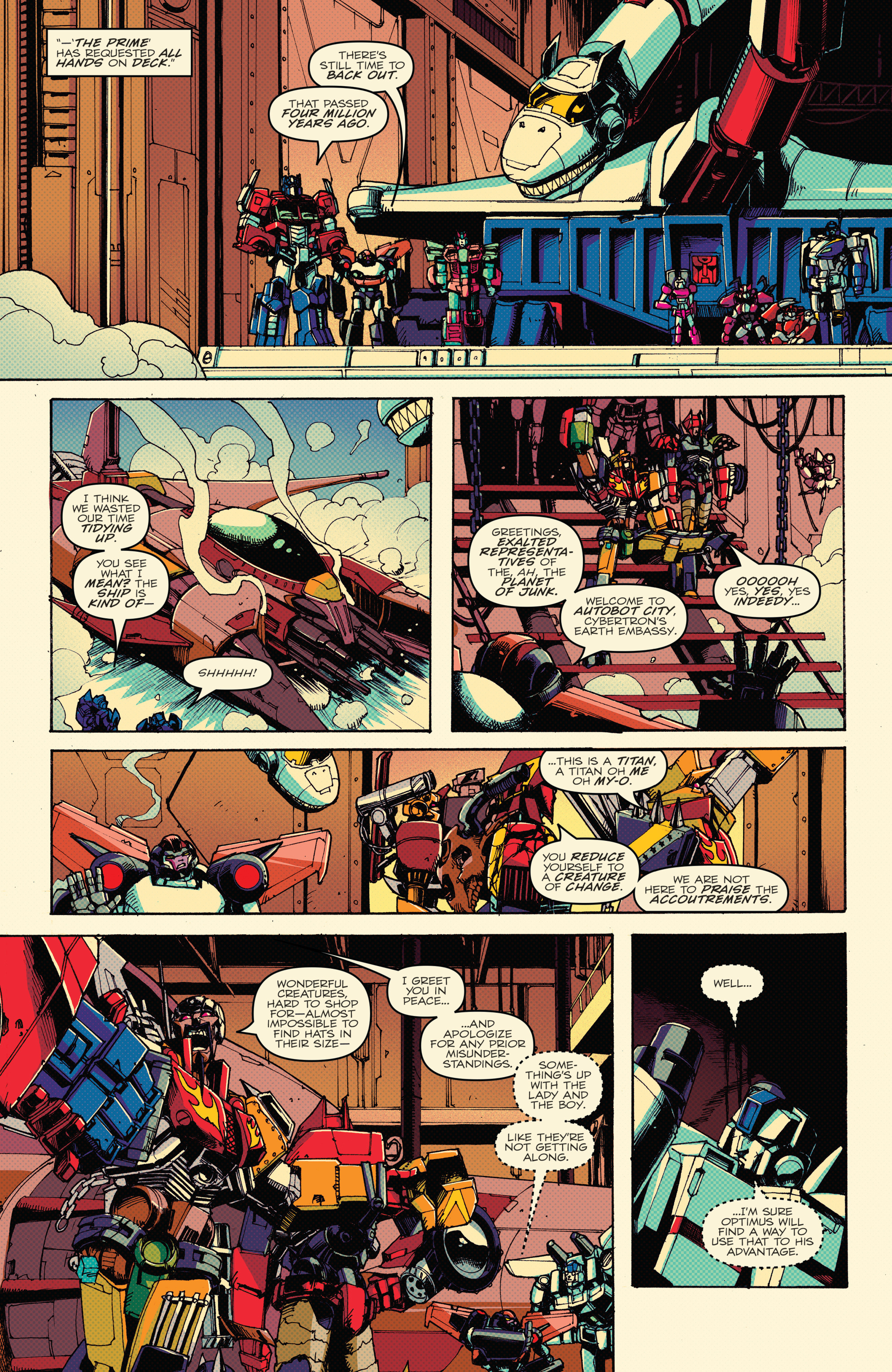 Read online Optimus Prime comic -  Issue #2 - 19