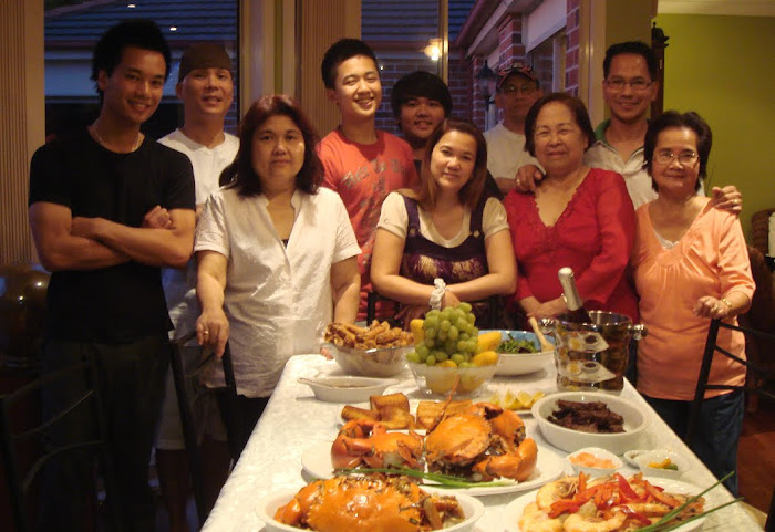 Amie Sta Isabel's mom Jovy & bro Arnold from California tour Sydney