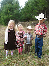 Our cowboy and his posse