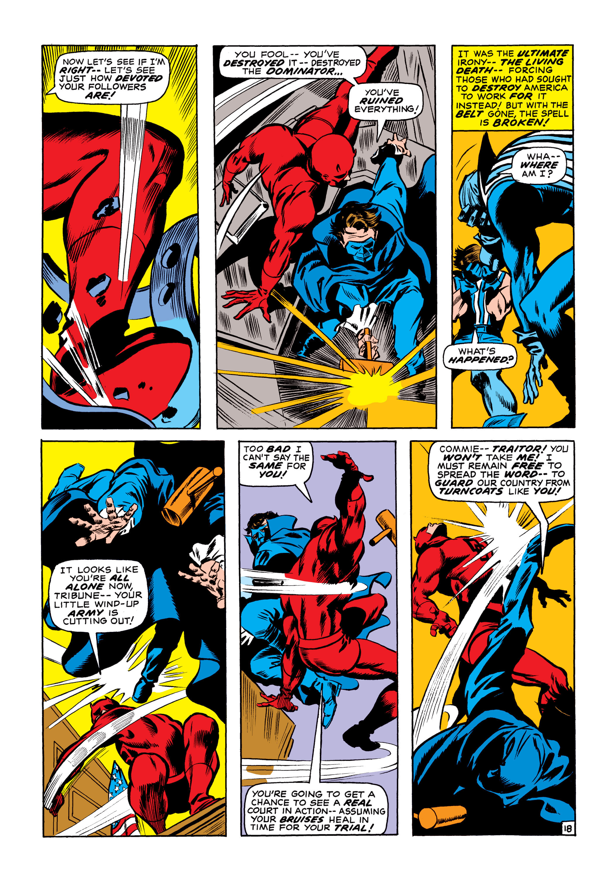 Read online Marvel Masterworks: Daredevil comic -  Issue # TPB 7 (Part 2) - 64