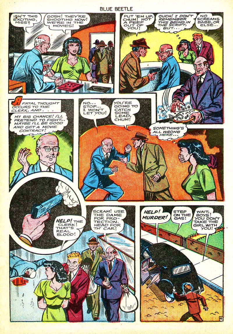 Read online The Blue Beetle comic -  Issue #53 - 5