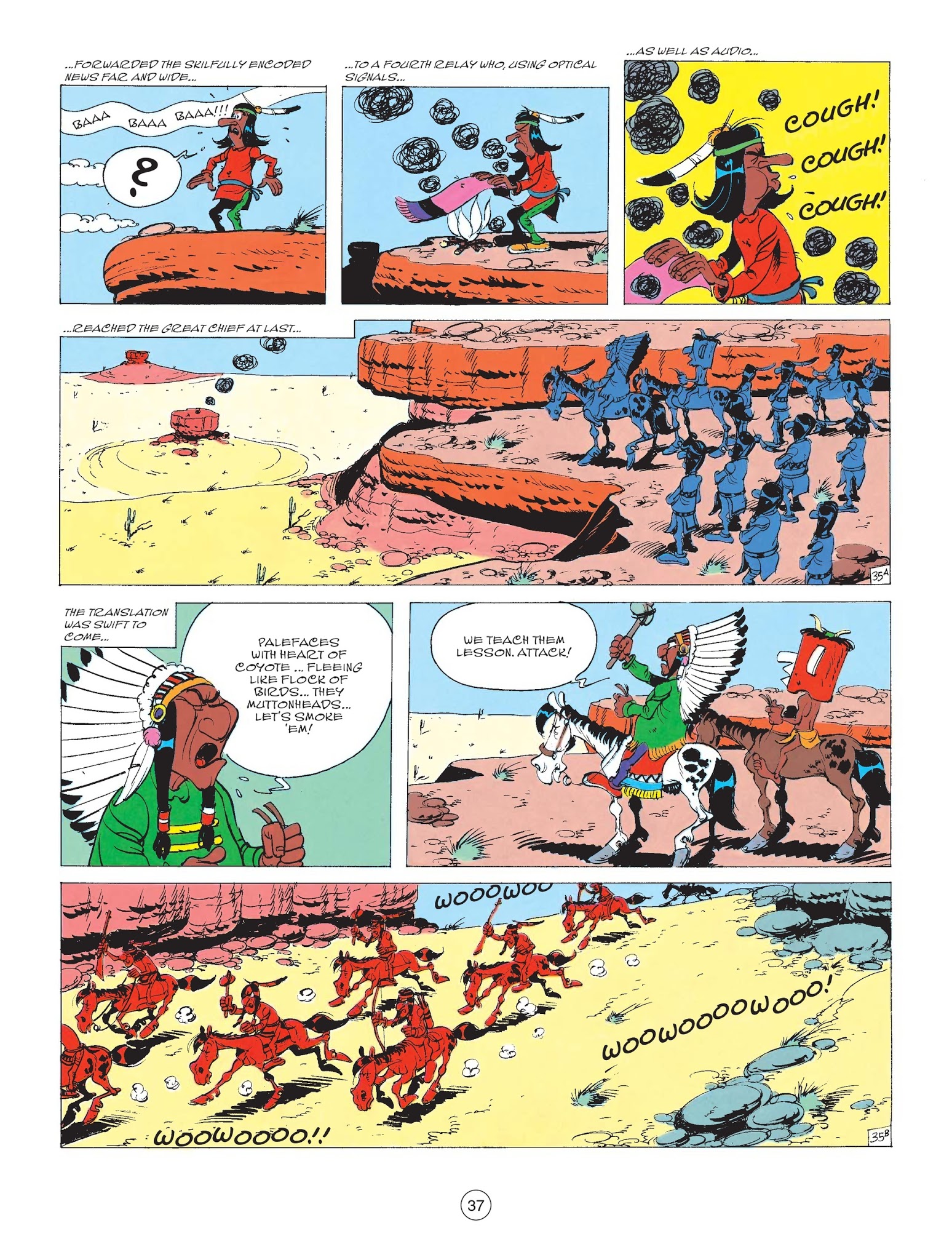 Read online A Lucky Luke Adventure comic -  Issue #61 - 38
