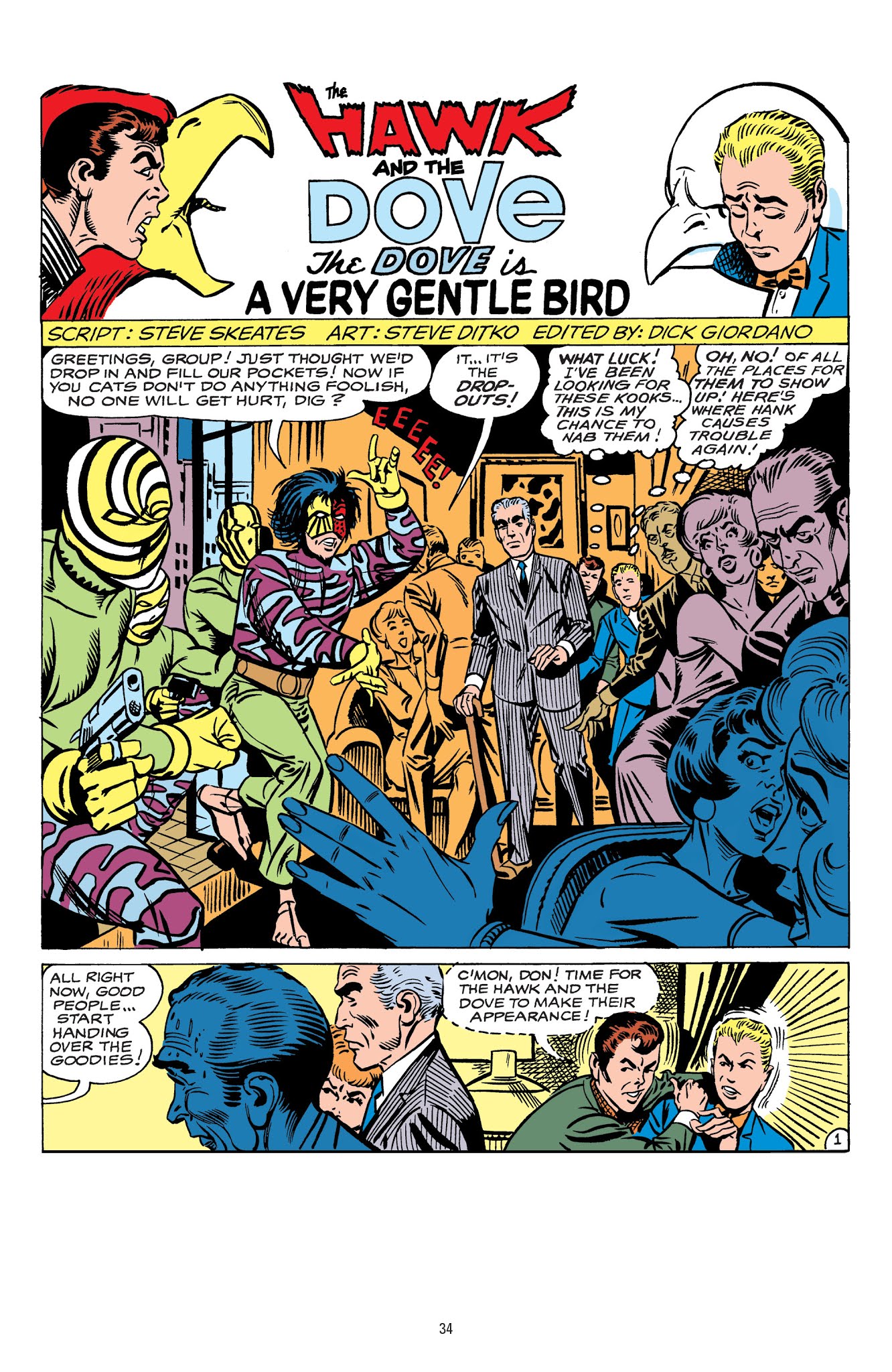 Read online The Hawk and the Dove: The Silver Age comic -  Issue # TPB (Part 1) - 34