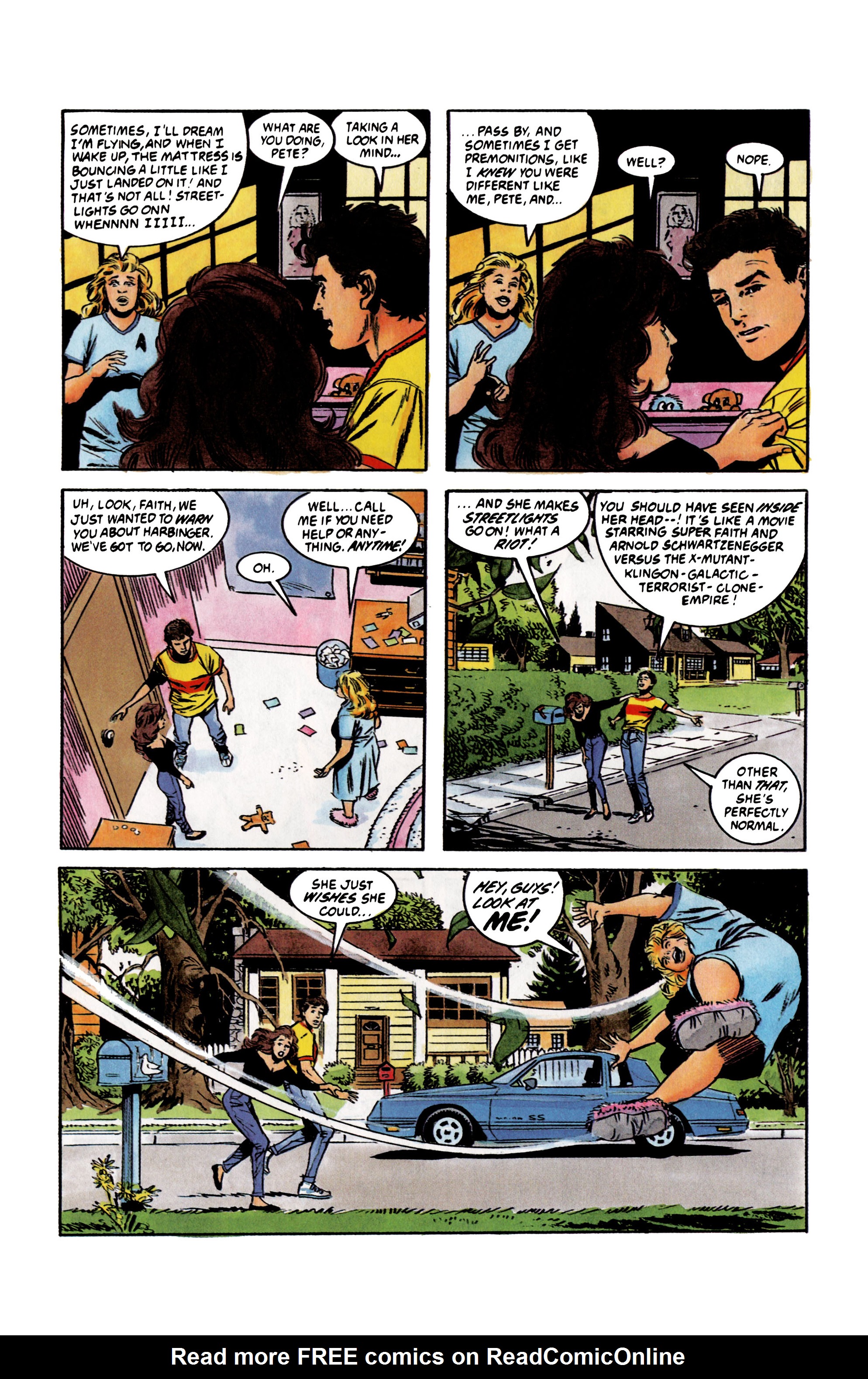 Read online Valiant Masters Harbinger comic -  Issue # TPB (Part 1) - 19