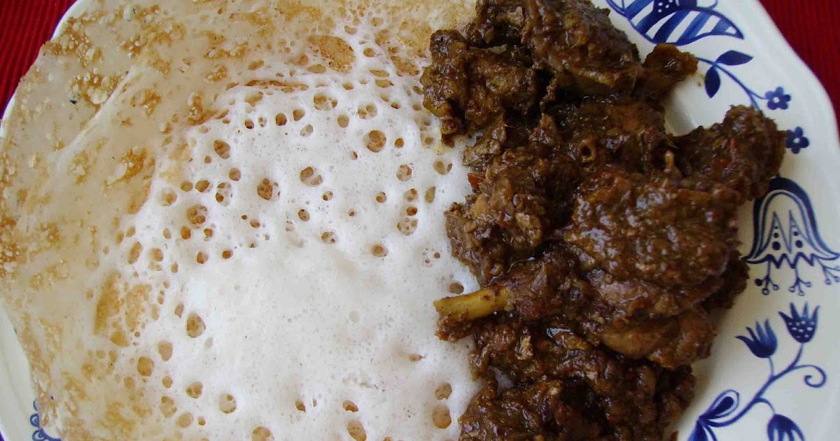 Palappam and Duck Roast I Christmas Delicacy I PinkLungi