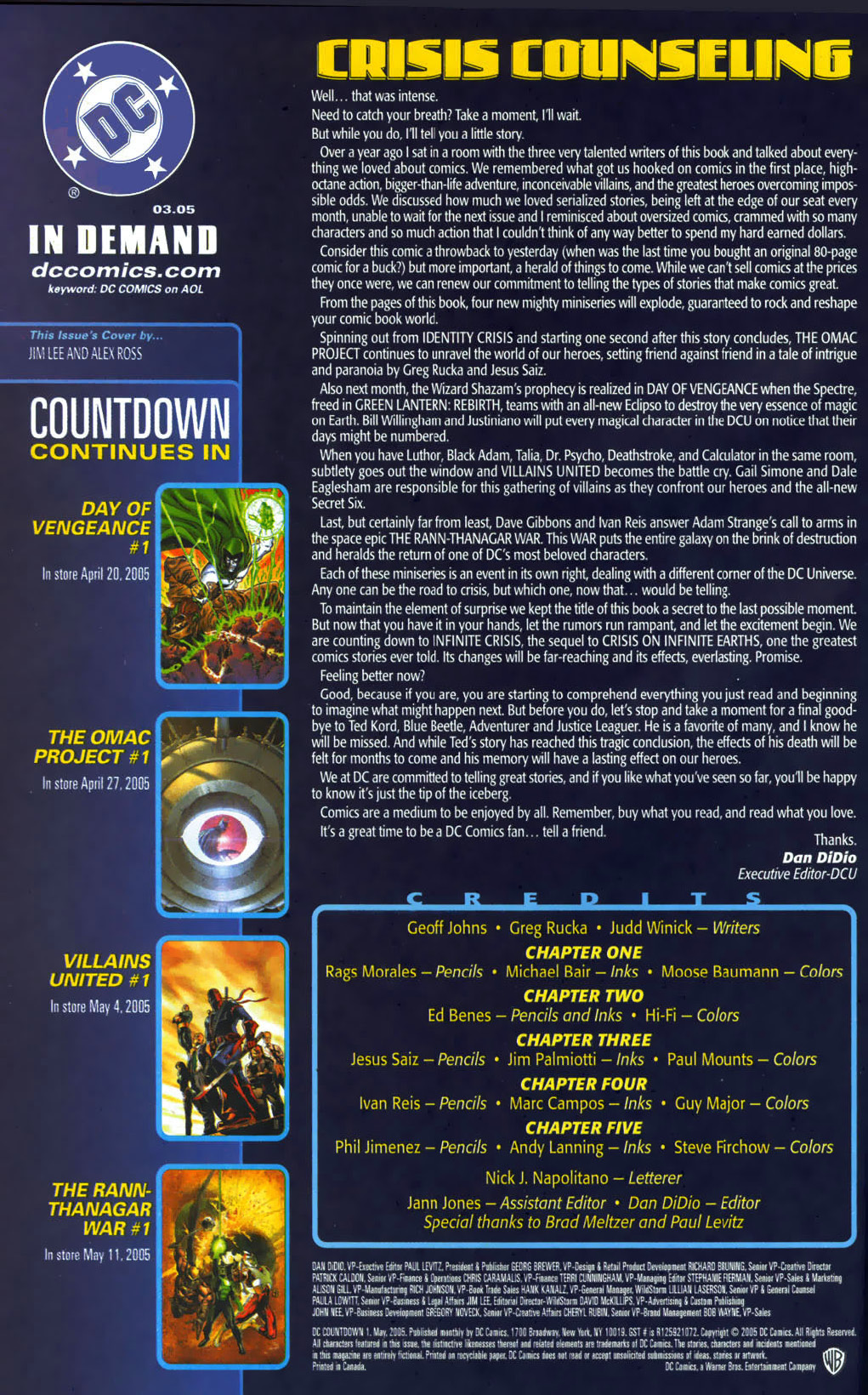 Read online Countdown to Infinite Crisis comic -  Issue # Full - 70