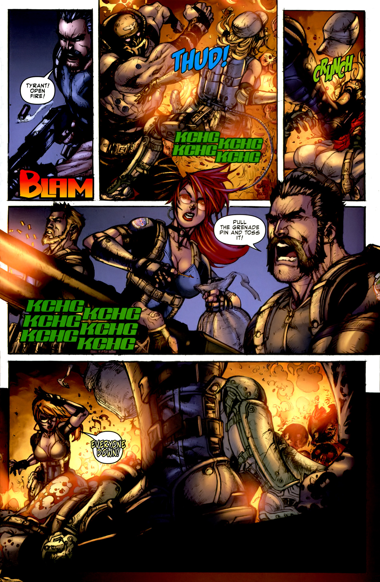 Read online Resident Evil (2009) comic -  Issue #4 - 16