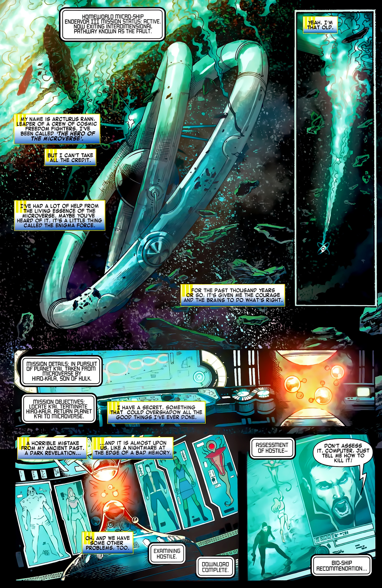 Read online Incredible Hulks: Enigma Force comic -  Issue #1 - 3