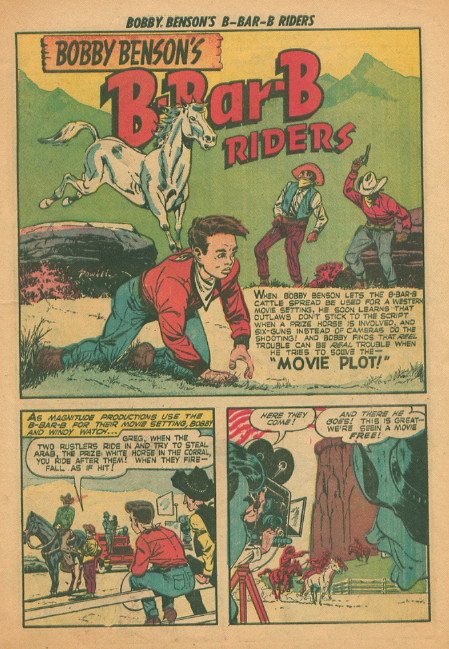 Read online Bobby Benson's B-Bar-B Riders comic -  Issue #10 - 11