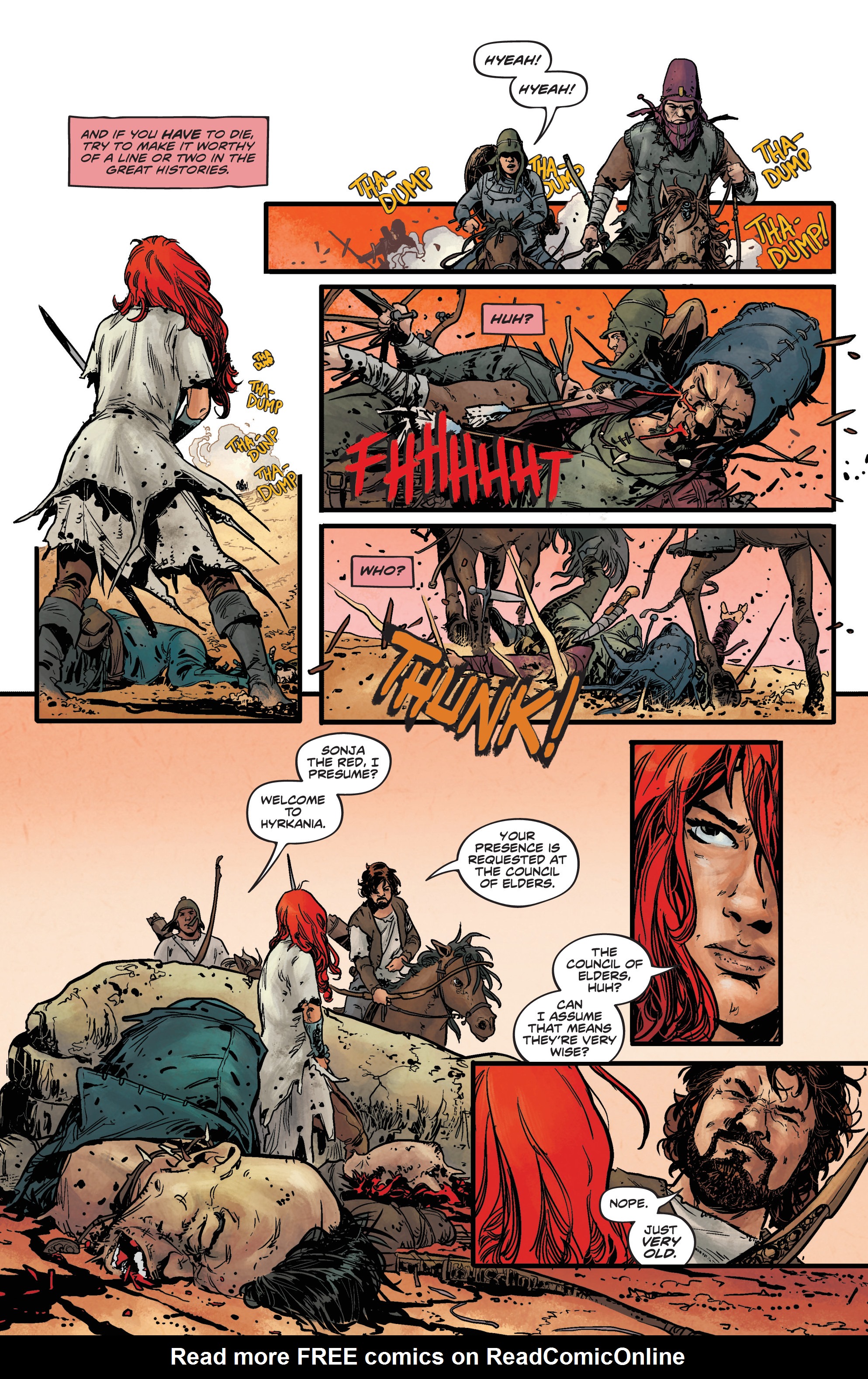 Read online Red Sonja (2019) comic -  Issue #1 - 20