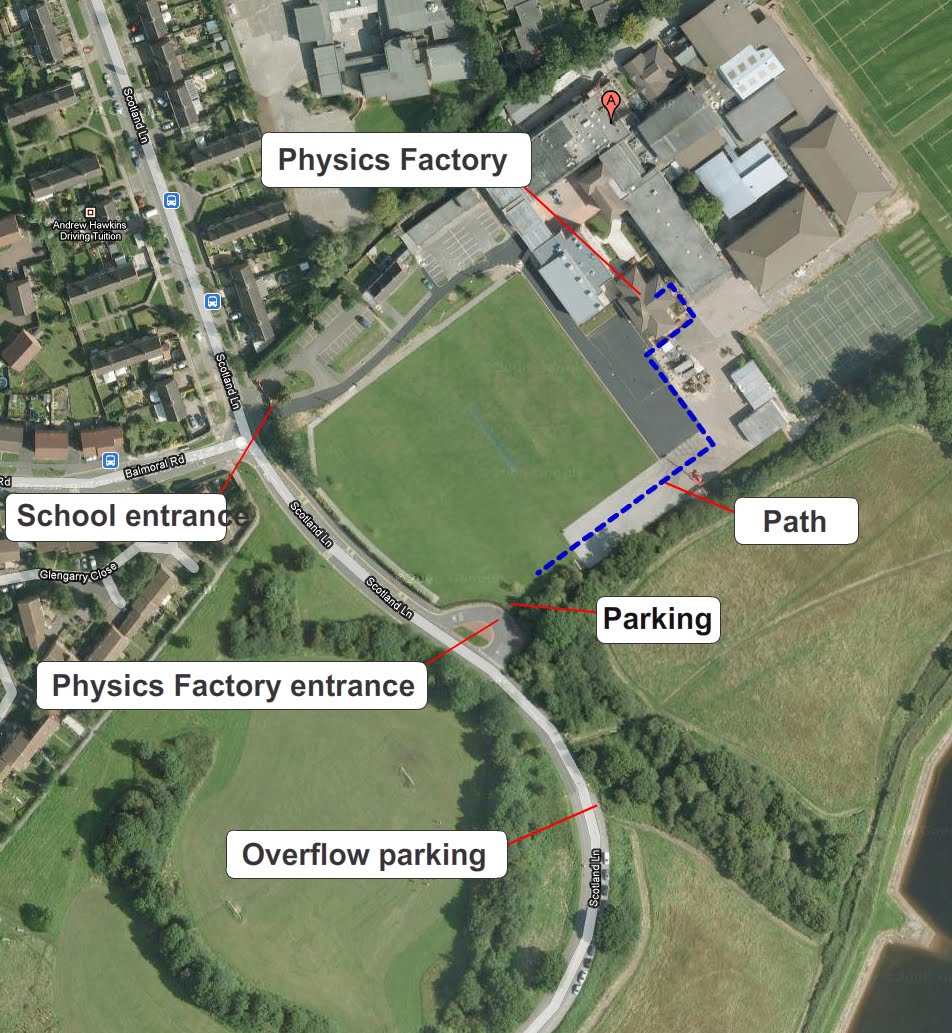 Physics Factory Birmingham: Five Ways