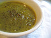 Green Lentil Soup with Coconut Milk