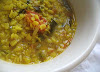 Urad Dal with Tomatoes, Spices and Coconut