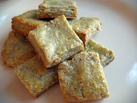 Savory Blue Cheese Crackers