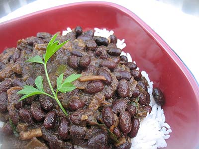 Spicy Tamarind Black Beans