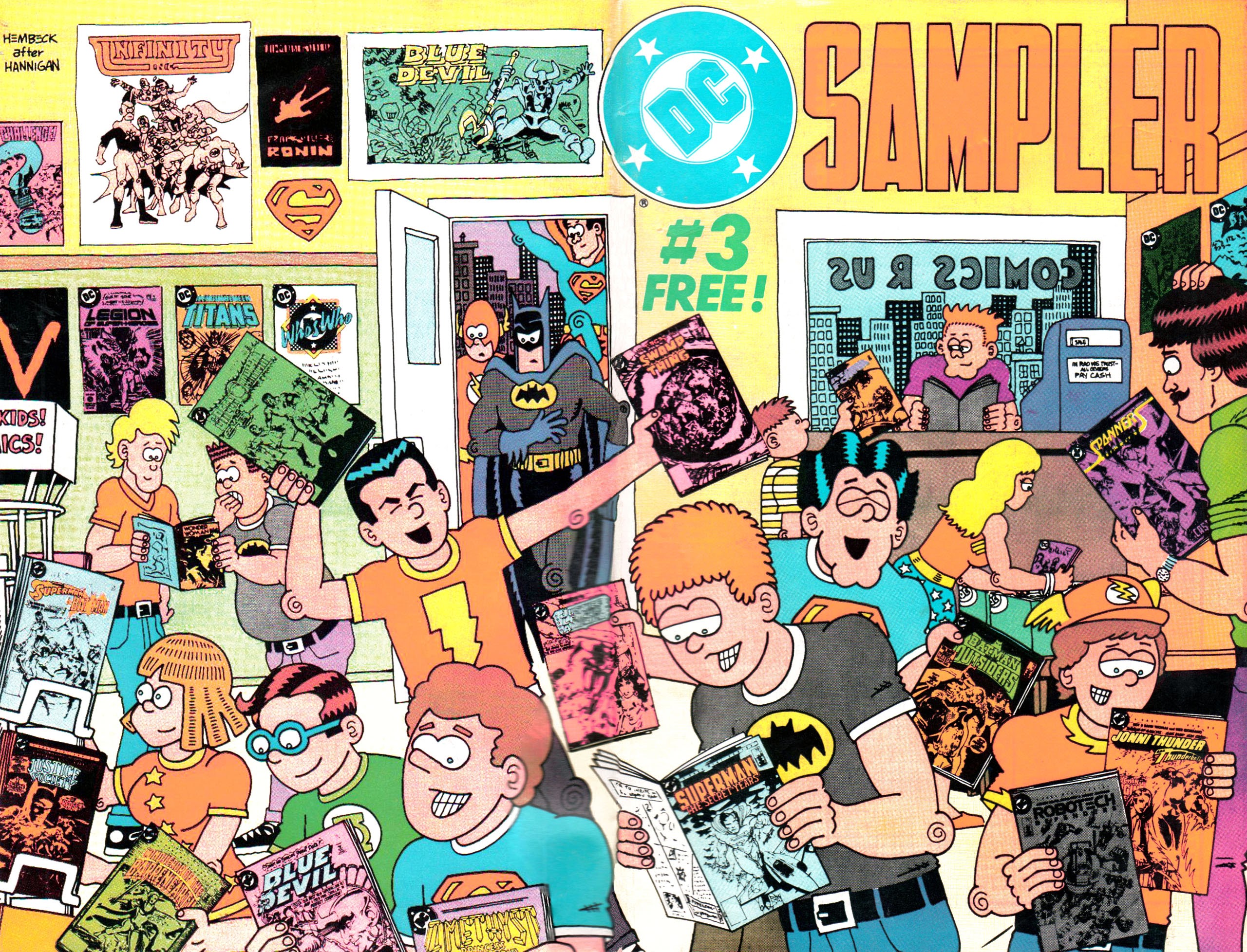 Read online DC Sampler comic -  Issue #3 - 1