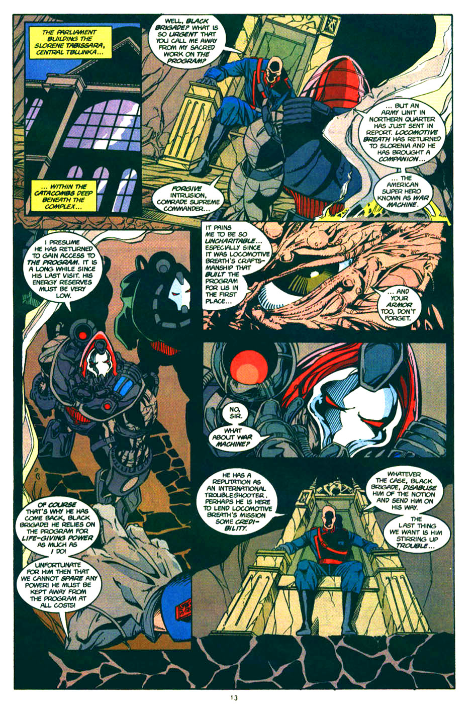 Read online War Machine (1994) comic -  Issue #14 - 10
